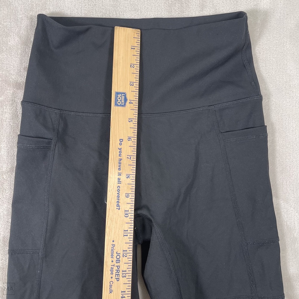 Offline By Aerie Women's Bike Shorts Activewear Athleisure Side Pockets M Black - Picture 4 of 8
